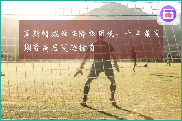 莱斯特城面临降级困境，十年前同期曾高居英超榜首
